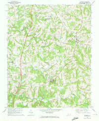 Harmony North Carolina Historical topographic map, 1:24000 scale, 7.5 X 7.5 Minute, Year 1969