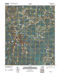 Harrells North Carolina Historical topographic map, 1:24000 scale, 7.5 X 7.5 Minute, Year 2010
