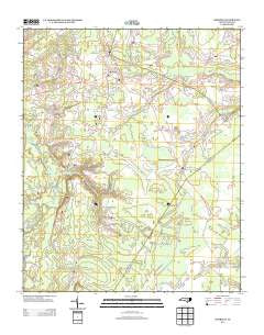 Harrells North Carolina Historical topographic map, 1:24000 scale, 7.5 X 7.5 Minute, Year 2013