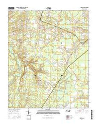 Harrells North Carolina Current topographic map, 1:24000 scale, 7.5 X 7.5 Minute, Year 2016