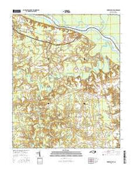 Harrellsville North Carolina Current topographic map, 1:24000 scale, 7.5 X 7.5 Minute, Year 2016