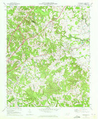 Harrisburg North Carolina Historical topographic map, 1:24000 scale, 7.5 X 7.5 Minute, Year 1969
