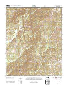 Harrisville North Carolina Historical topographic map, 1:24000 scale, 7.5 X 7.5 Minute, Year 2013