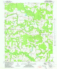 Hartsease North Carolina Historical topographic map, 1:24000 scale, 7.5 X 7.5 Minute, Year 1981