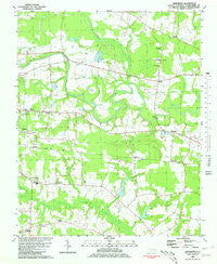 Hartsease North Carolina Historical topographic map, 1:24000 scale, 7.5 X 7.5 Minute, Year 1981
