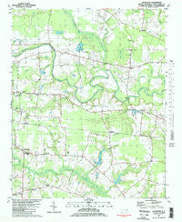 Hartsease North Carolina Historical topographic map, 1:24000 scale, 7.5 X 7.5 Minute, Year 1981
