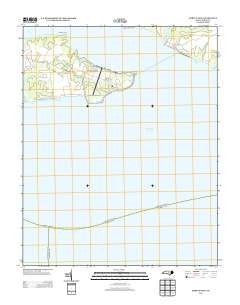 Harvey Neck North Carolina Historical topographic map, 1:24000 scale, 7.5 X 7.5 Minute, Year 2013