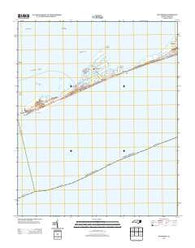 Hatteras North Carolina Historical topographic map, 1:24000 scale, 7.5 X 7.5 Minute, Year 2013