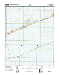 Hatteras North Carolina Historical topographic map, 1:24000 scale, 7.5 X 7.5 Minute, Year 2013