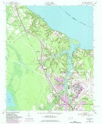 Havelock North Carolina Historical topographic map, 1:24000 scale, 7.5 X 7.5 Minute, Year 1949