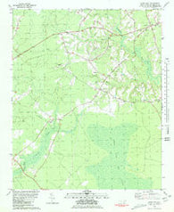 Haws Run North Carolina Historical topographic map, 1:24000 scale, 7.5 X 7.5 Minute, Year 1981