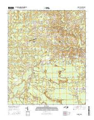 Haws Run North Carolina Current topographic map, 1:24000 scale, 7.5 X 7.5 Minute, Year 2016