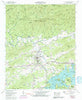 Hayesville North Carolina Historical topographic map, 1:24000 scale, 7.5 X 7.5 Minute, Year 1966