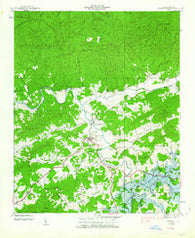 Hayesville North Carolina Historical topographic map, 1:24000 scale, 7.5 X 7.5 Minute, Year 1937
