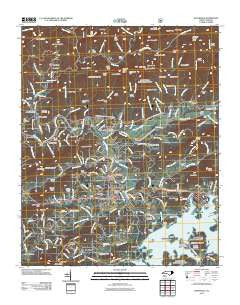 Hayesville North Carolina Historical topographic map, 1:24000 scale, 7.5 X 7.5 Minute, Year 2011