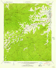 Hazelwood North Carolina Historical topographic map, 1:24000 scale, 7.5 X 7.5 Minute, Year 1941