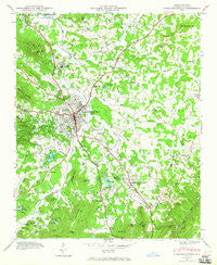 Hendersonville North Carolina Historical topographic map, 1:24000 scale, 7.5 X 7.5 Minute, Year 1946