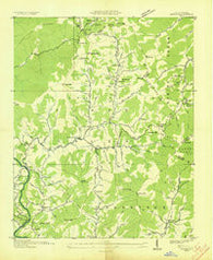 Hepco North Carolina Historical topographic map, 1:24000 scale, 7.5 X 7.5 Minute, Year 1936
