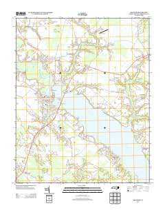 Hertford North Carolina Historical topographic map, 1:24000 scale, 7.5 X 7.5 Minute, Year 2013