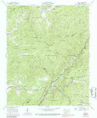 Hewitt North Carolina Historical topographic map, 1:24000 scale, 7.5 X 7.5 Minute, Year 1940