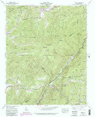 Hewitt North Carolina Historical topographic map, 1:24000 scale, 7.5 X 7.5 Minute, Year 1940