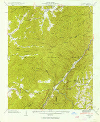 Hewitt North Carolina Historical topographic map, 1:24000 scale, 7.5 X 7.5 Minute, Year 1940
