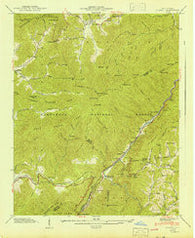 Hewitt North Carolina Historical topographic map, 1:24000 scale, 7.5 X 7.5 Minute, Year 1941