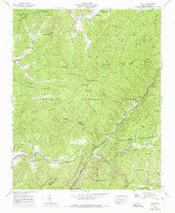 Hewitt North Carolina Historical topographic map, 1:24000 scale, 7.5 X 7.5 Minute, Year 1940