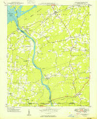 High Rock North Carolina Historical topographic map, 1:24000 scale, 7.5 X 7.5 Minute, Year 1949