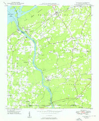 High Rock North Carolina Historical topographic map, 1:24000 scale, 7.5 X 7.5 Minute, Year 1949