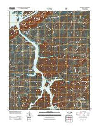 High Rock North Carolina Historical topographic map, 1:24000 scale, 7.5 X 7.5 Minute, Year 2011