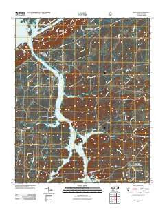 High Rock North Carolina Historical topographic map, 1:24000 scale, 7.5 X 7.5 Minute, Year 2011