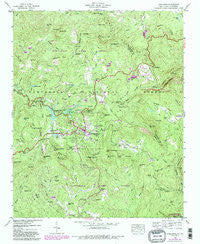 Highlands North Carolina Historical topographic map, 1:24000 scale, 7.5 X 7.5 Minute, Year 1946