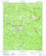 Highlands North Carolina Historical topographic map, 1:24000 scale, 7.5 X 7.5 Minute, Year 1946