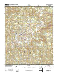 Highlands North Carolina Historical topographic map, 1:24000 scale, 7.5 X 7.5 Minute, Year 2013