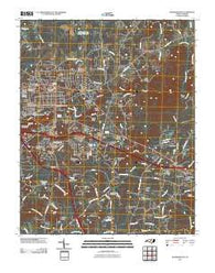 Hillsborough North Carolina Historical topographic map, 1:24000 scale, 7.5 X 7.5 Minute, Year 2010