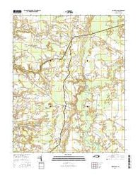 Hobbsville North Carolina Current topographic map, 1:24000 scale, 7.5 X 7.5 Minute, Year 2016