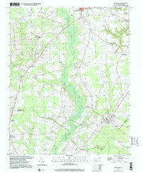Hobgood North Carolina Historical topographic map, 1:24000 scale, 7.5 X 7.5 Minute, Year 1997