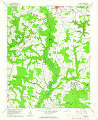 Hobgood North Carolina Historical topographic map, 1:24000 scale, 7.5 X 7.5 Minute, Year 1962