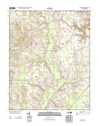 Hobgood North Carolina Historical topographic map, 1:24000 scale, 7.5 X 7.5 Minute, Year 2013