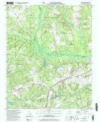 Hoffman North Carolina Historical topographic map, 1:24000 scale, 7.5 X 7.5 Minute, Year 2002