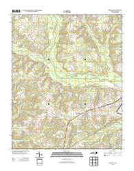 Hoffman North Carolina Historical topographic map, 1:24000 scale, 7.5 X 7.5 Minute, Year 2013
