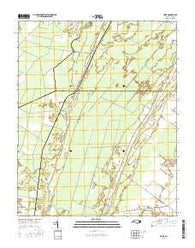 Hoke North Carolina Current topographic map, 1:24000 scale, 7.5 X 7.5 Minute, Year 2016