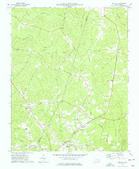Hollister North Carolina Historical topographic map, 1:24000 scale, 7.5 X 7.5 Minute, Year 1973