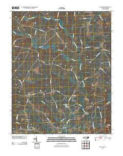 Hollister North Carolina Historical topographic map, 1:24000 scale, 7.5 X 7.5 Minute, Year 2010