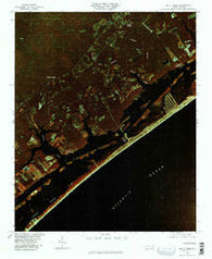 Holly Ridge North Carolina Historical topographic map, 1:24000 scale, 7.5 X 7.5 Minute, Year 1980
