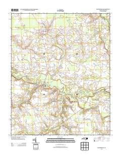 Hookerton North Carolina Historical topographic map, 1:24000 scale, 7.5 X 7.5 Minute, Year 2013