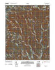 Horse Gap North Carolina Historical topographic map, 1:24000 scale, 7.5 X 7.5 Minute, Year 2010
