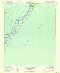 Horsepen Point North Carolina Historical topographic map, 1:24000 scale, 7.5 X 7.5 Minute, Year 1950