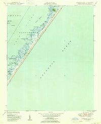 Horsepen Point North Carolina Historical topographic map, 1:24000 scale, 7.5 X 7.5 Minute, Year 1950